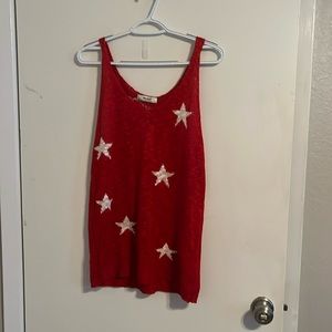 Mis Styld stars sweater tank